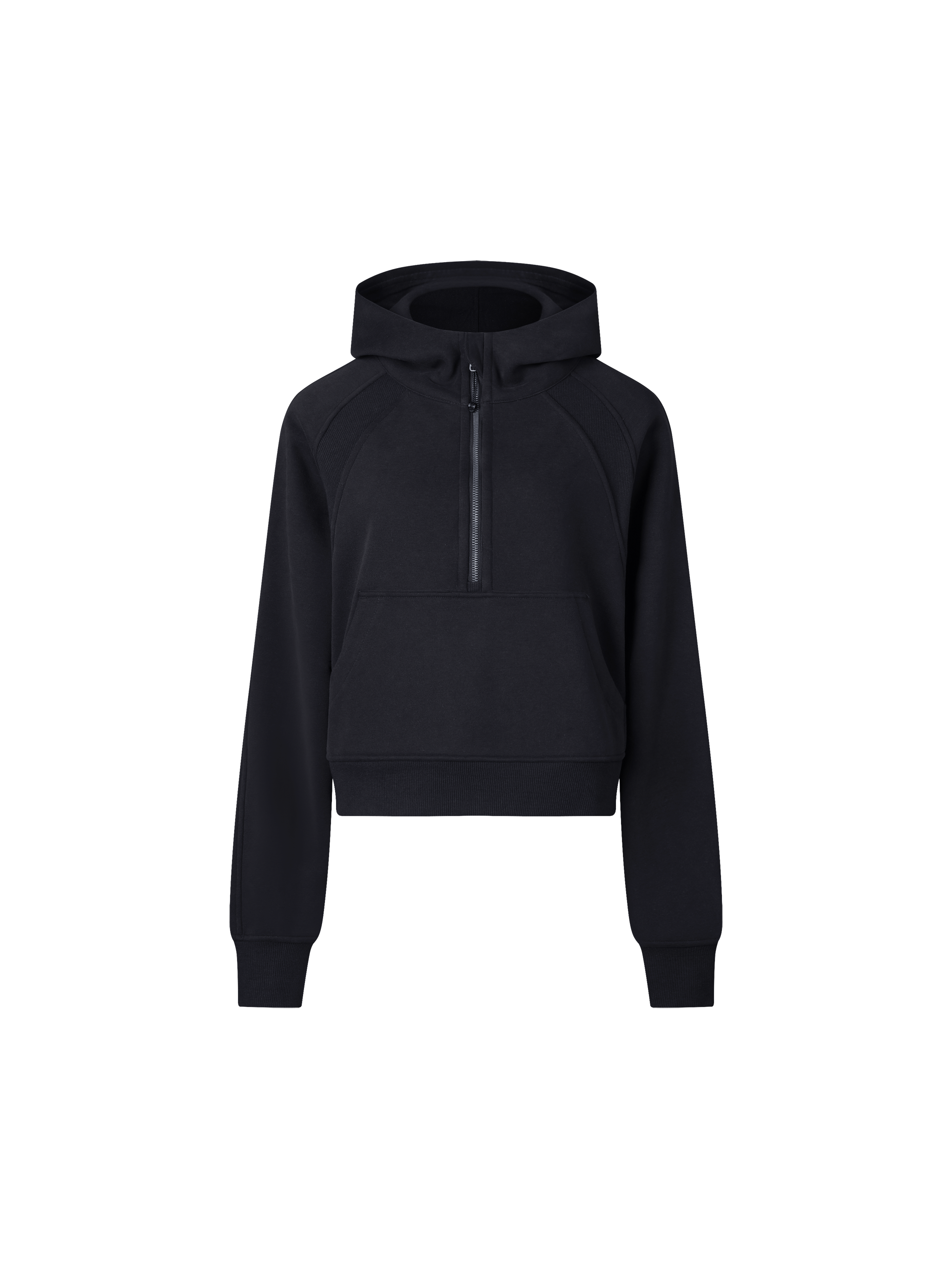 Cropped Half-Zip Hoodie – Essential Streetwear | Tapstitch